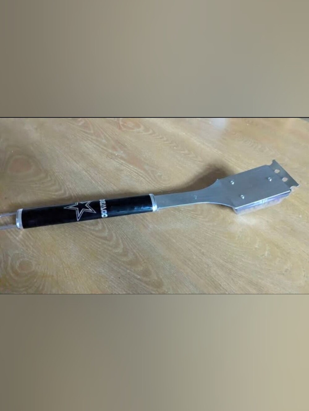New Dallas cowboys grill scraper